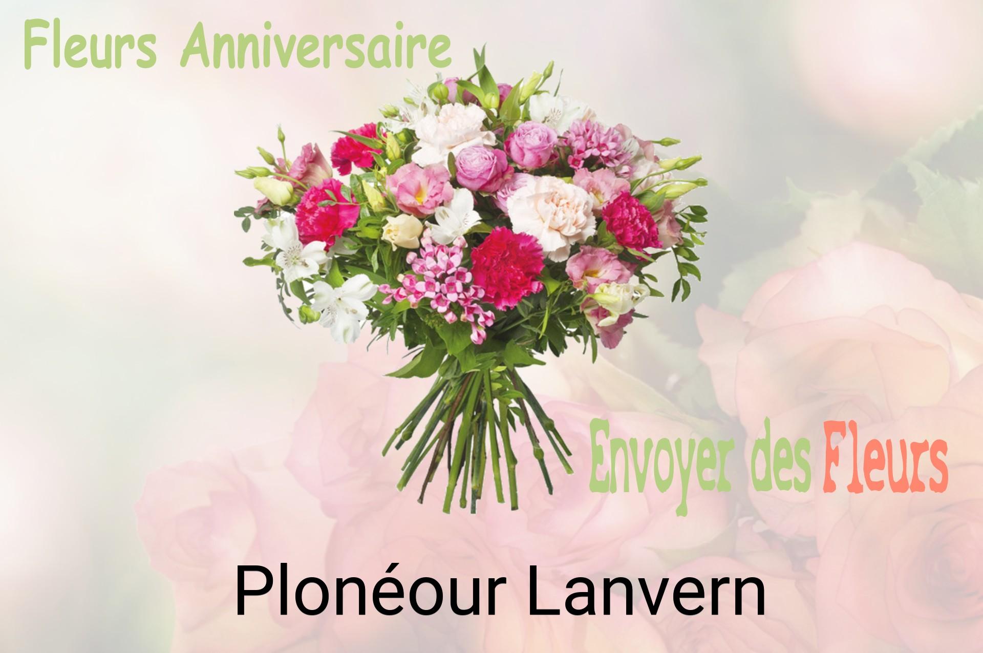 Bouquet de fleurs d’anniversaire livré à Plonéour-Lanvern