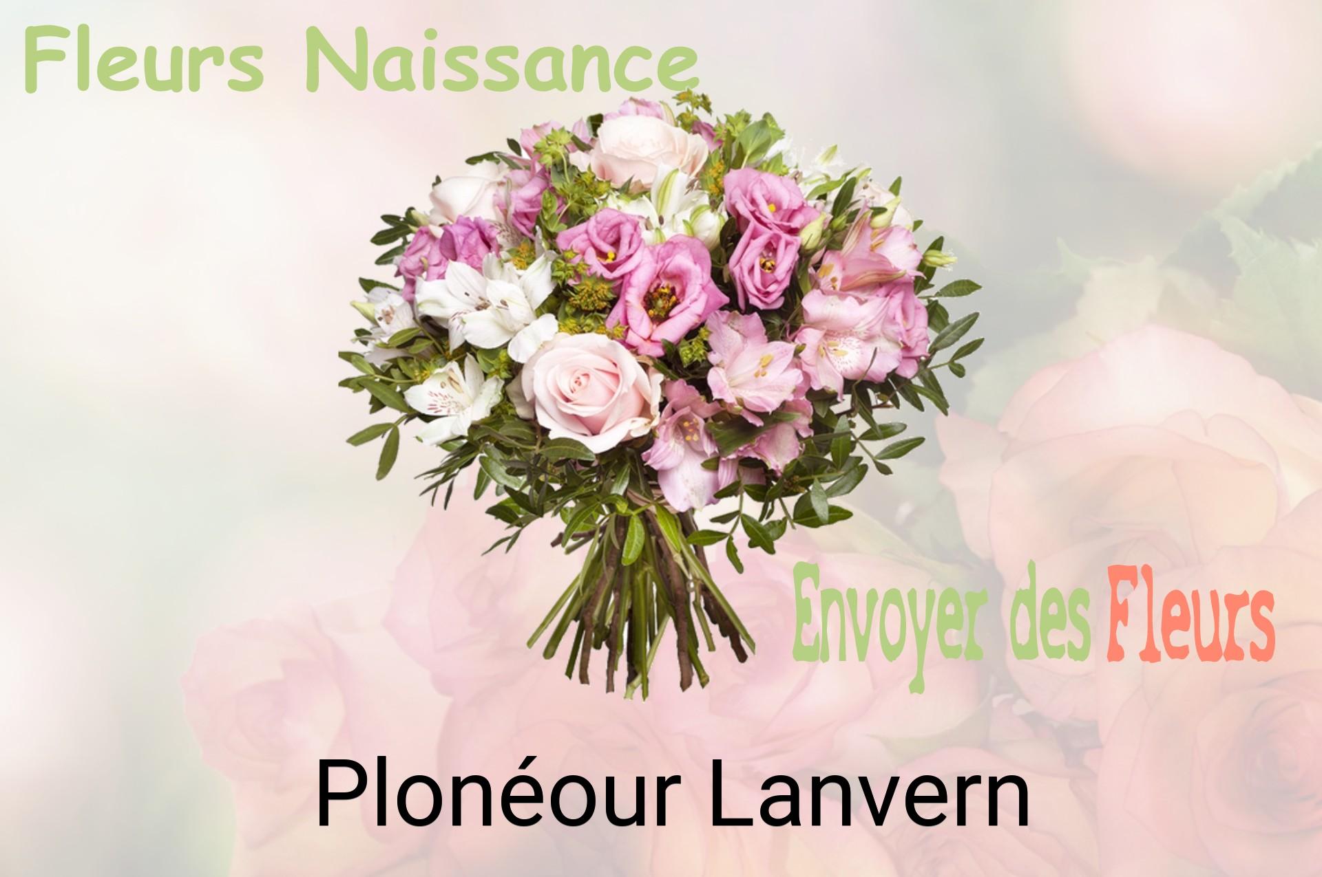 Bouquet de fleurs de naissance livré à Plonéour-Lanvern