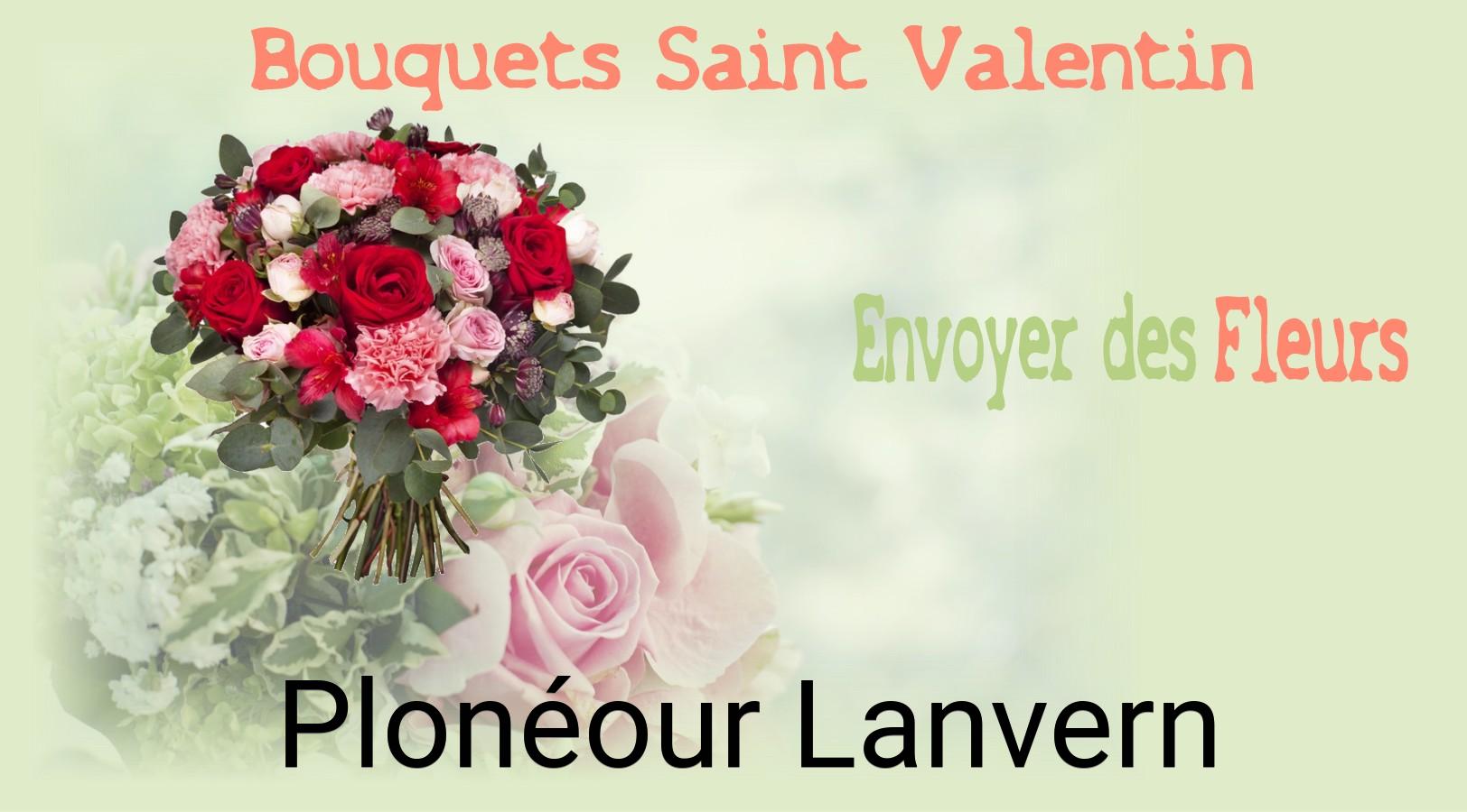 Roses de Saint-Valentin livrées à Plonéour-Lanvern